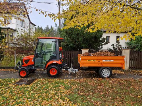 Převzetí komunálního traktoru Kubota v&nbsp;Unimarco 30.10.2023