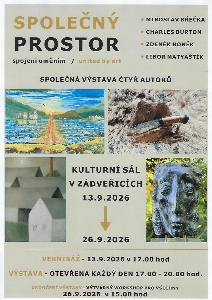 Společná výstava čtyř autorů